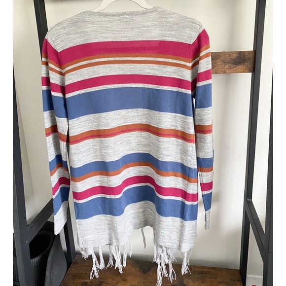 Charming Charlie Striped Cardigan, Size S - Picture 2 of 2
